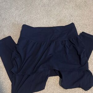 Athleta Navy Skort Leggings